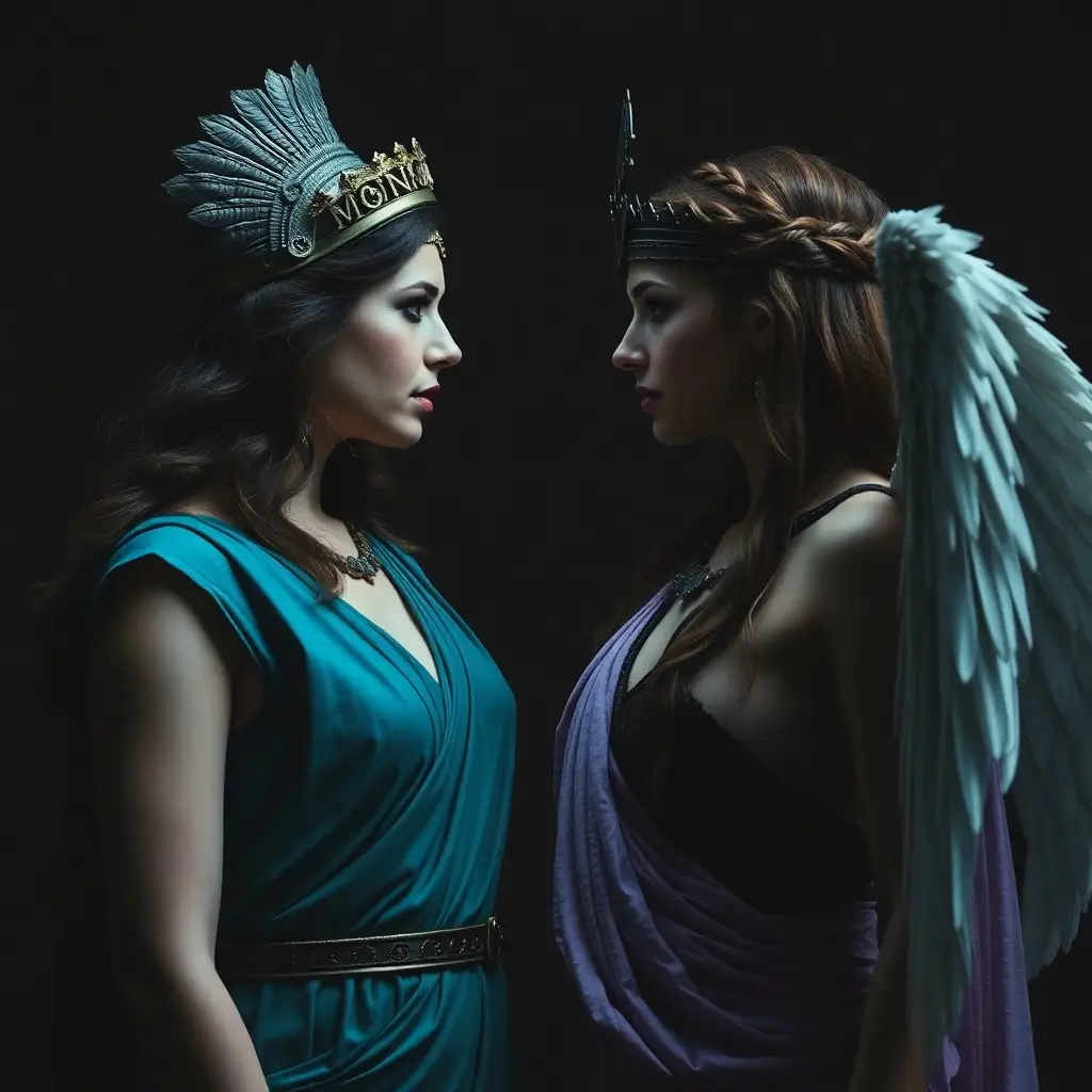 Las Diosas Atenea e Innana